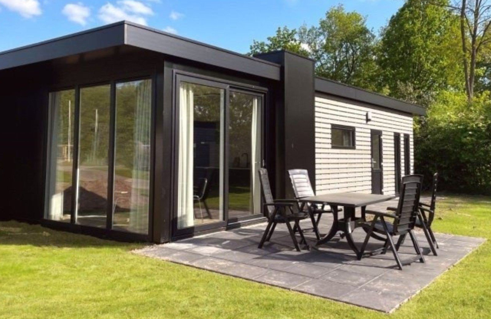 chalet auf campingplatz nahe grenze nrw in holland