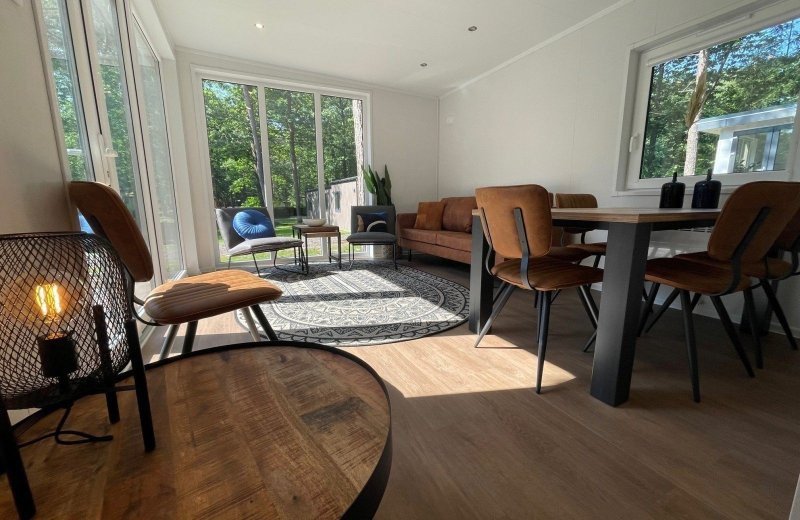 Chalet nachtegaal 6p woonkamer