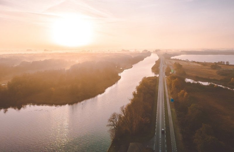 Sch&ouml;ne Umgebung vom Campingplatz Privatsanit&auml;r Holland